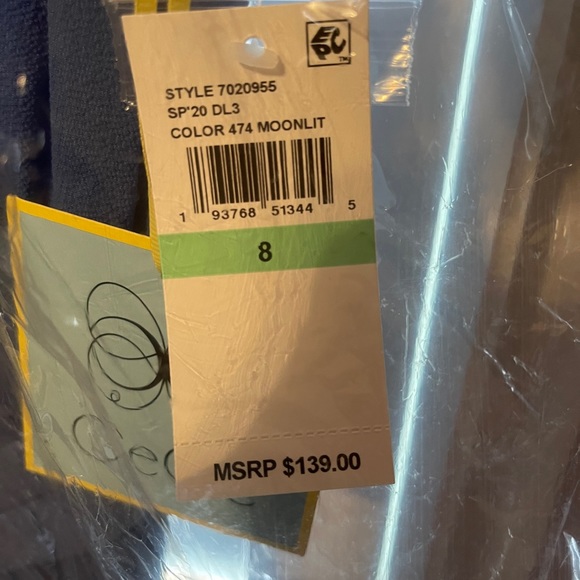 CeCe Blue Dress - Picture 2 of 3